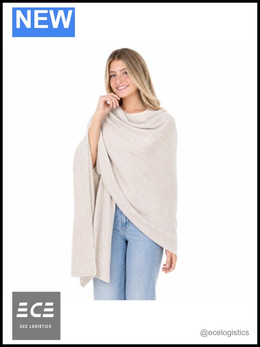 Cashmere Wool Blend Wrap Women Pashmina Shawl Travel Scarf